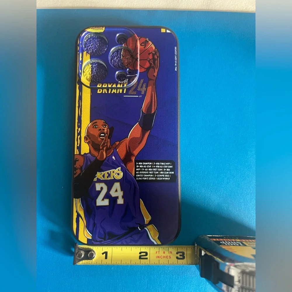 Basketball Legend Kobe Bryant i-Phone Case - Purple